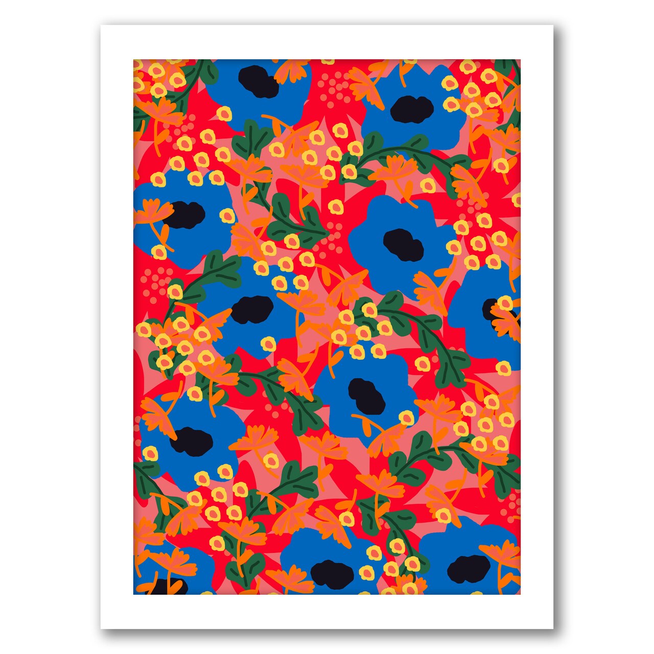 Freedom Flowers by Studio Grand-Pere Frame  - Americanflat